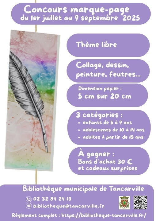 Concours marque-pages