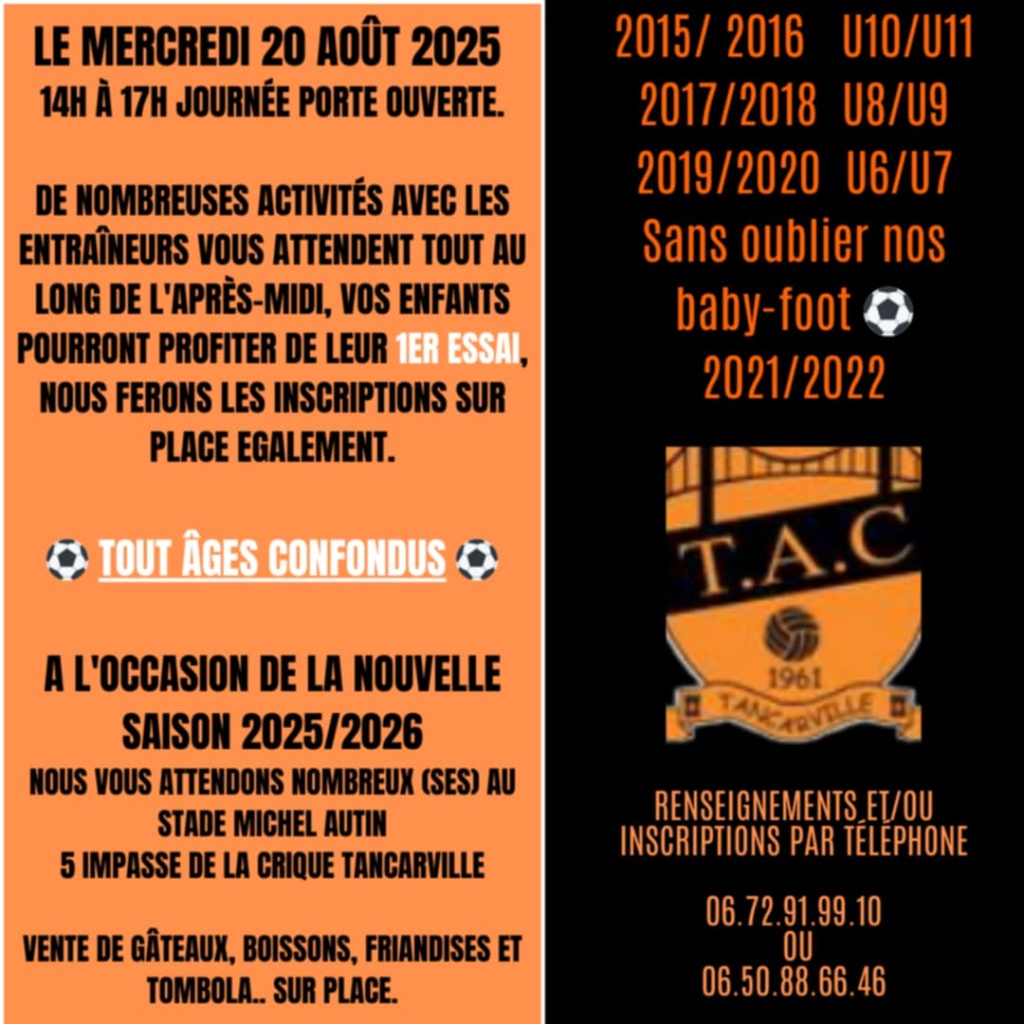 Journée portes ouvertes avec le TAC