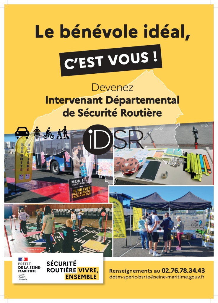 Campagne de recrutement : Intervenants Départementaux de la Sécurité Routière