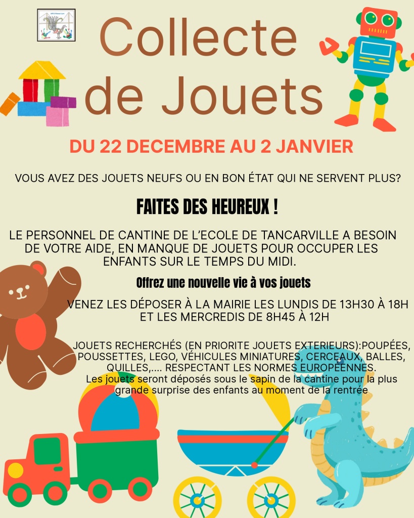 Collecte de jouets