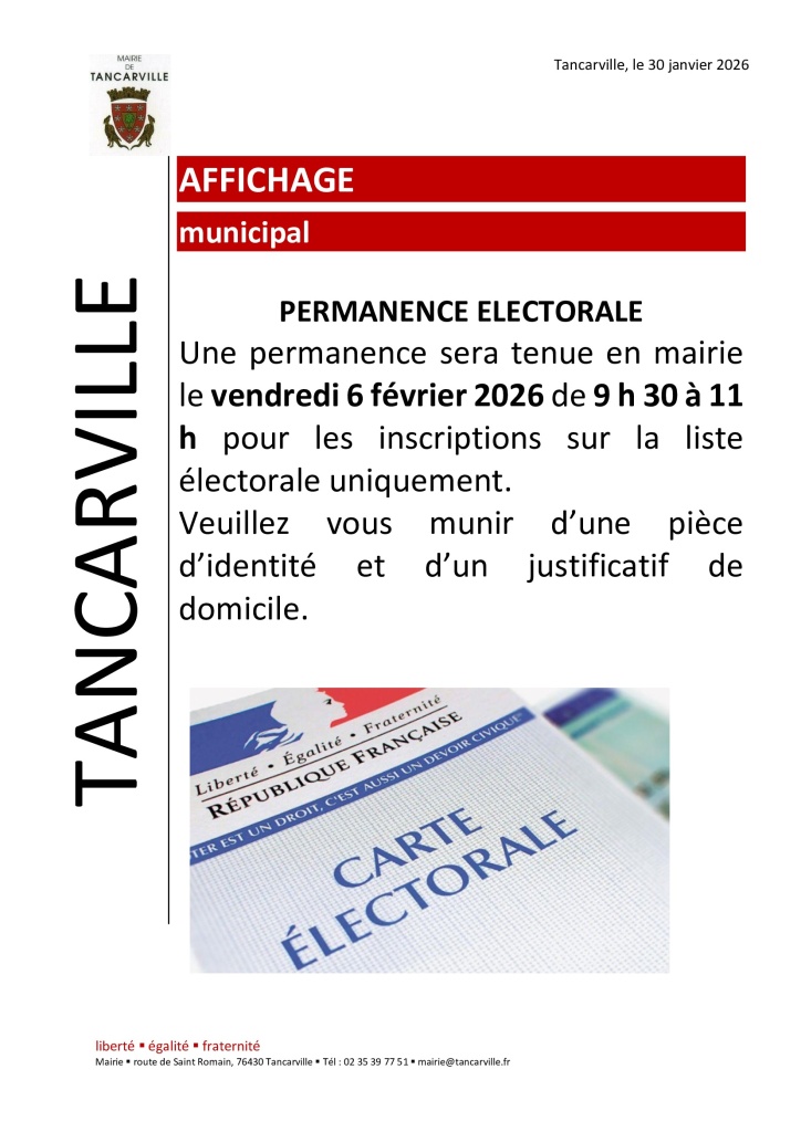 Permanence électorale