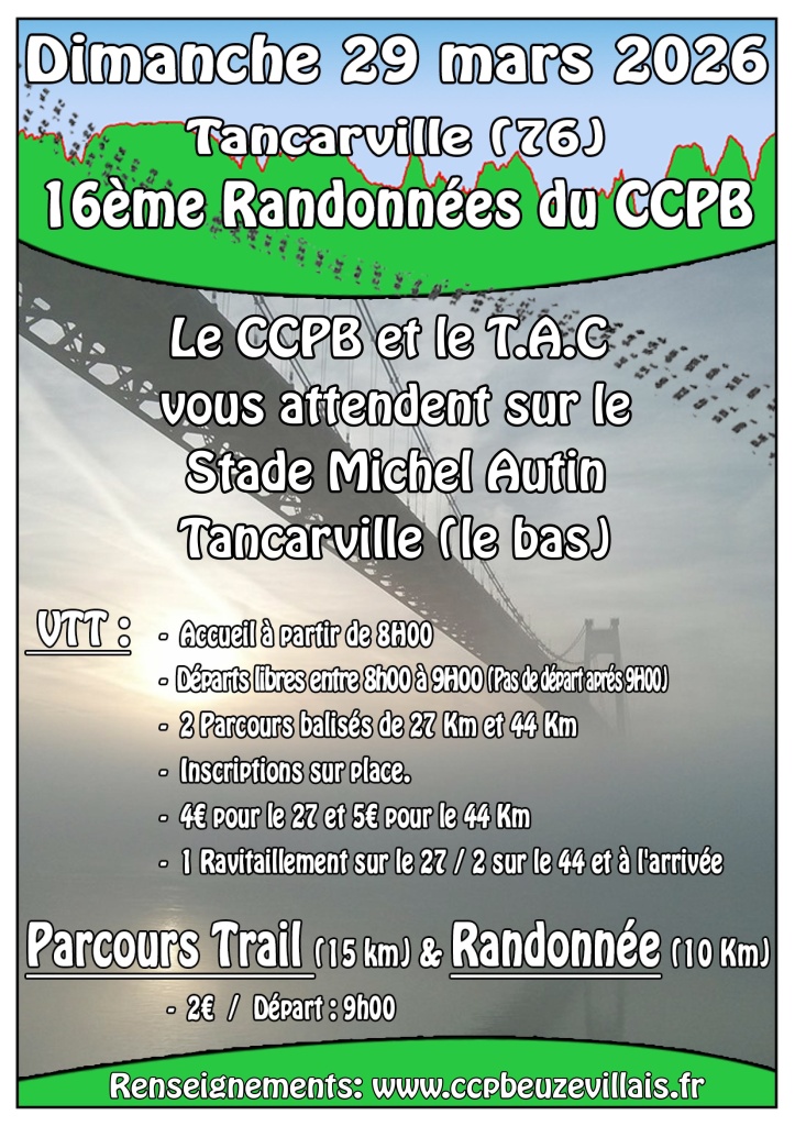 16ème randonnée du CCPB