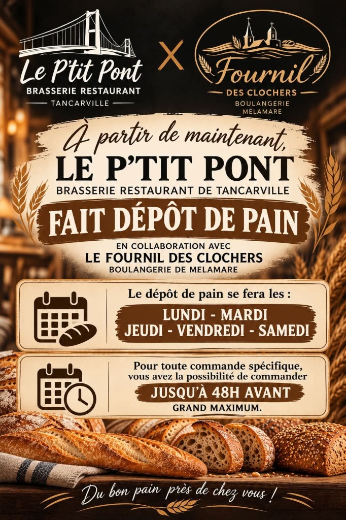 Nouveauté : Dépôt de pain
