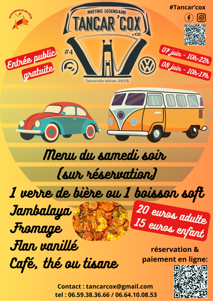 Repas organisé par Tancarville en Fête