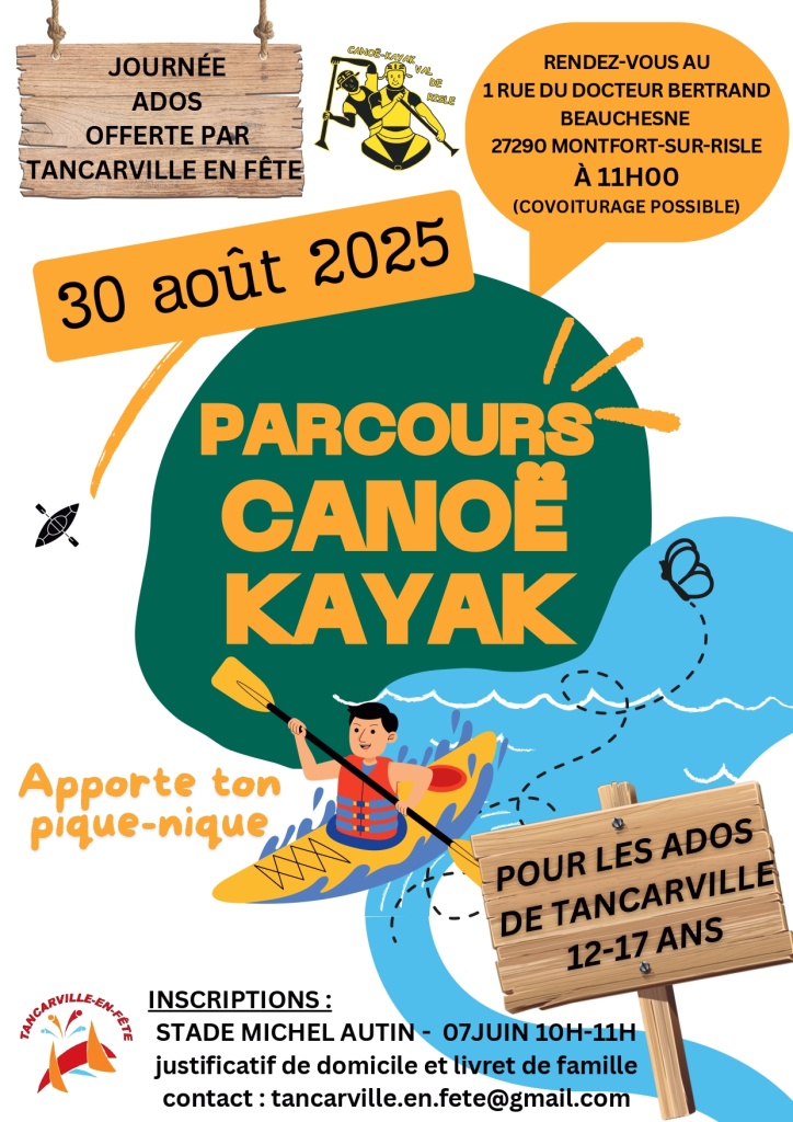 Journée parcours canoë-kayak